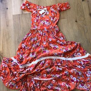 Spell Revolver Kerchief Maxi Dress- Xs